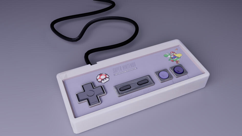 Nes Controller Render